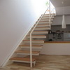 scara metal vopsit lemn